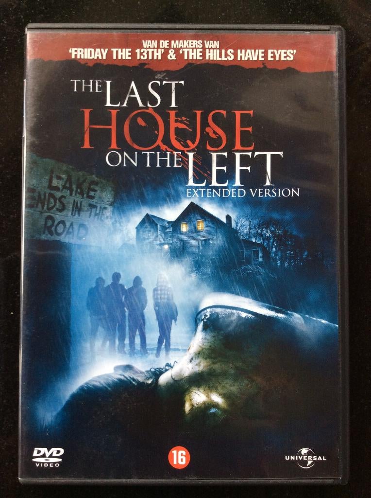 The Last House On The Left DVD, Cd's en Dvd's, Dvd's | Horror, Vanaf 16 jaar, Ophalen of Verzenden, Zo goed als nieuw, Overige genres