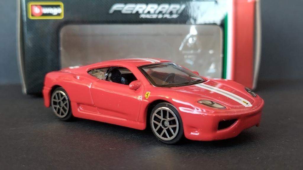 Ferrari 360 Challenge Stradale 1:64 Bburago Burago Pol, Bburago@bburago.com, Auto, Verzenden, Nieuw