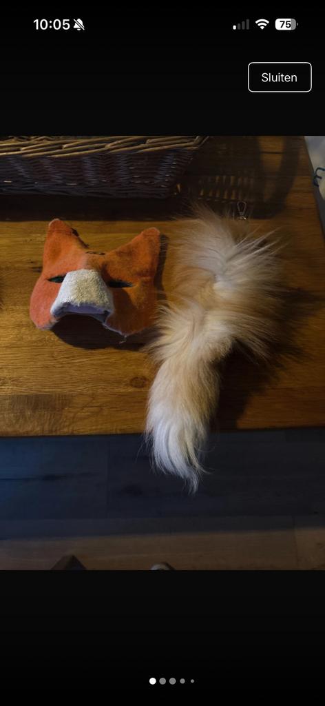 Therien staarten en maskers, Ophalen of Verzenden