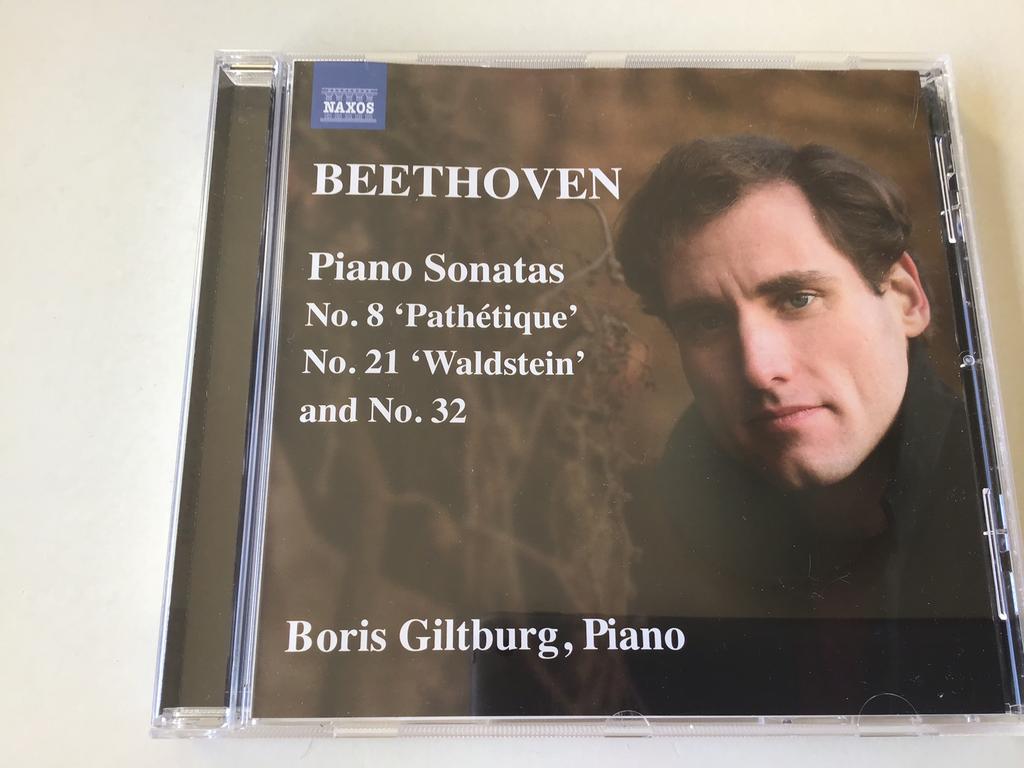 Beethoven Piano sonatas No 8 & 21 Boris Giltburg piano, Cd's en Dvd's, Cd's | Klassiek, Ophalen of Verzenden, Classicisme, Zo goed als nieuw