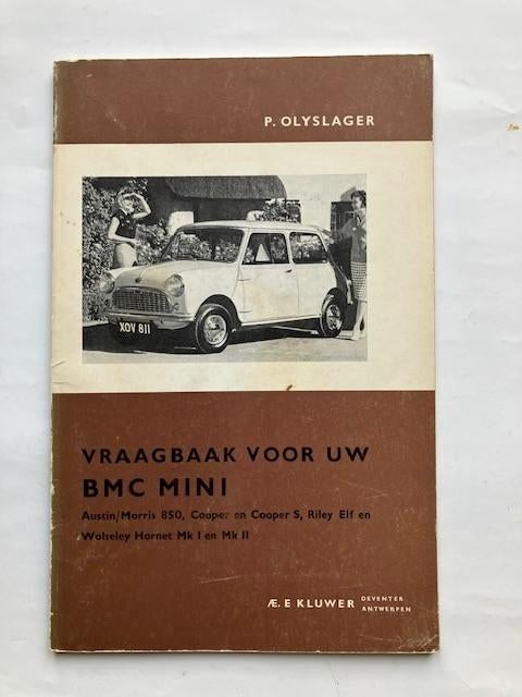 Vraagbaak BMC MINI Austin/Morris 850, Cooper Riley etc  1959, Auto diversen, Handleidingen en Instructieboekjes, Ophalen of Verzenden