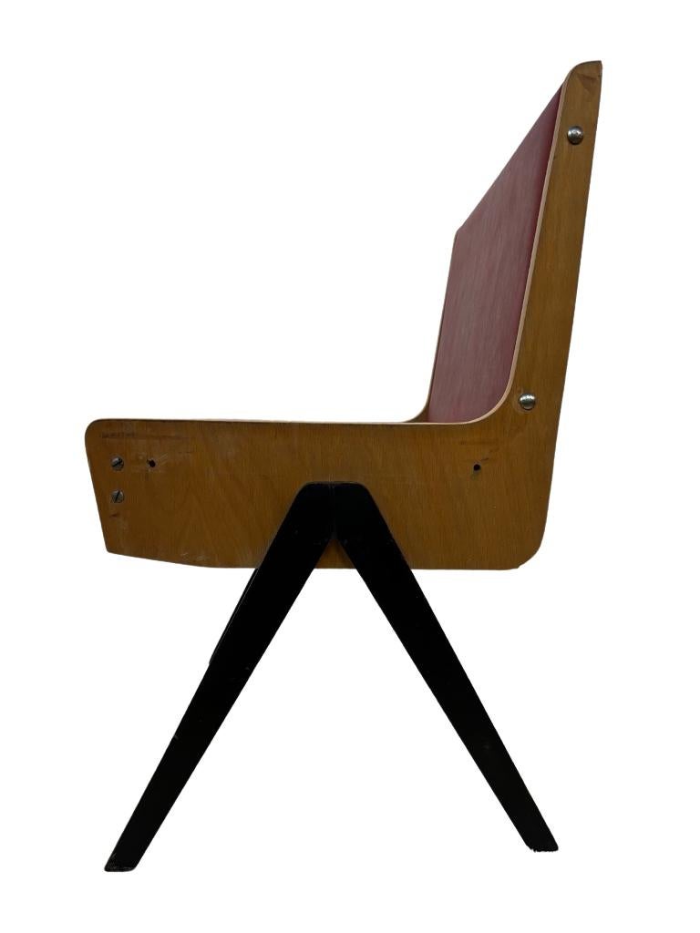 Vintage Klepbank Kinderkamer Bankje Jaren 60 Skai Design, Kinderen en Baby's, Kinderkamer | Tafels en Stoelen, Ophalen, Vintage Bankje