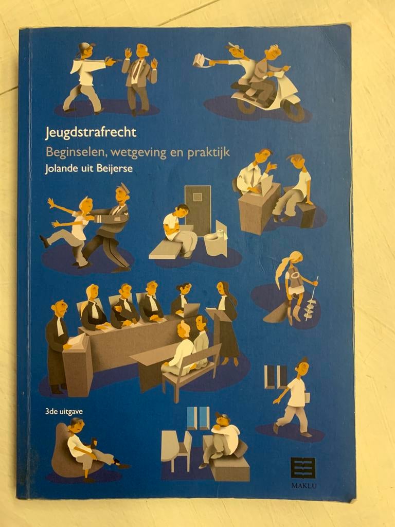 APRIL JEUGDSTRAFRECHT - JOLANDA UIT BEIJERSE, Ophalen of Verzenden, Gelezen