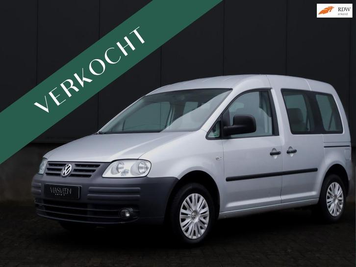 Volkswagen Caddy 1.6 Comfortline 7p. Leuke en nette auto!, Auto's, Volkswagen, Bedrijf, Te koop, Overige modellen, ABS, Airbags