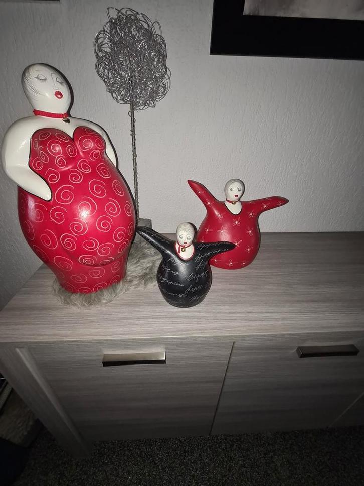 Dikke dames beelden, Verzamelen, Beelden en Beeldjes, Gebruikt, Mens, Ophalen