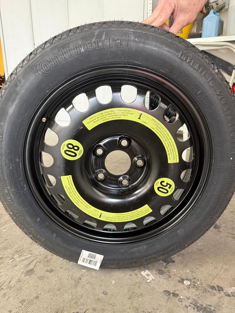 Thuiskomer band Continental, Auto-onderdelen, 18 inch, Gebruikt, Banden en Velgen, Ophalen of Verzenden