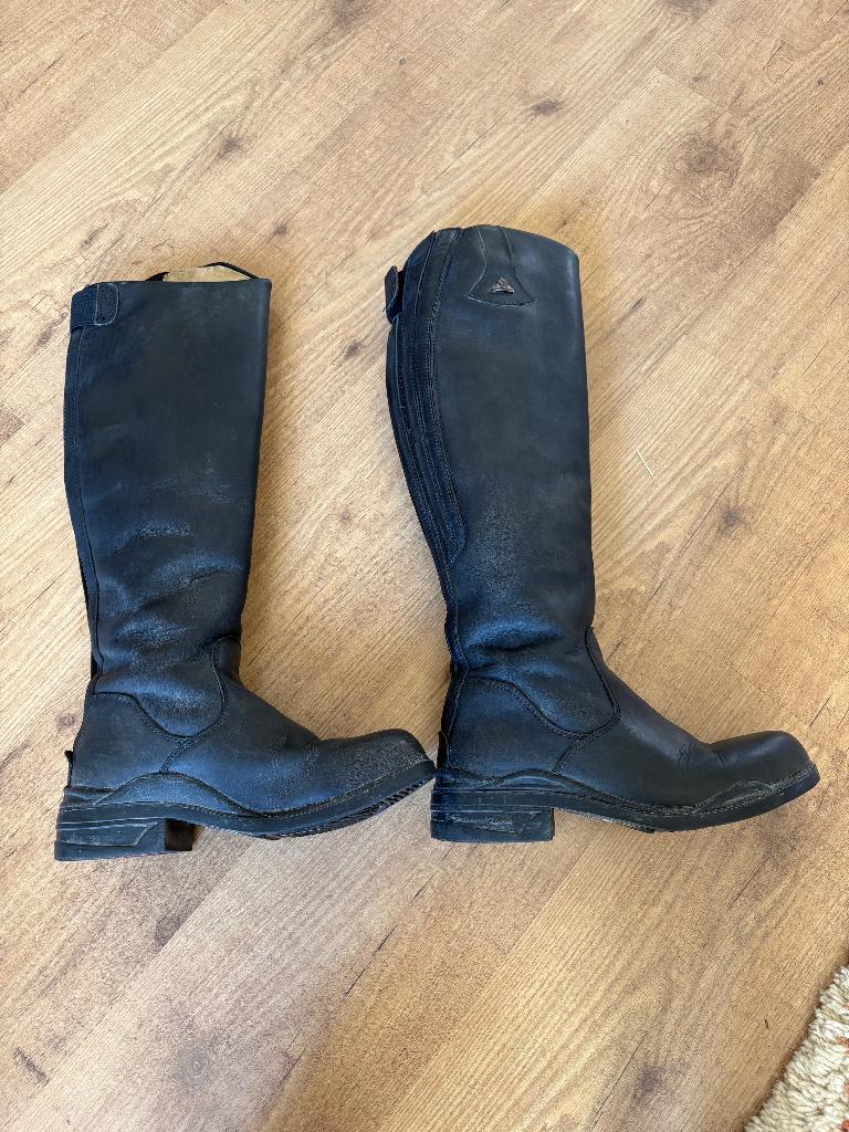 paardrijlaarzen van leer, mountain horse, Dieren en Toebehoren, Paardrijkleding, Ophalen of Verzenden, Zo goed als nieuw, Dames
