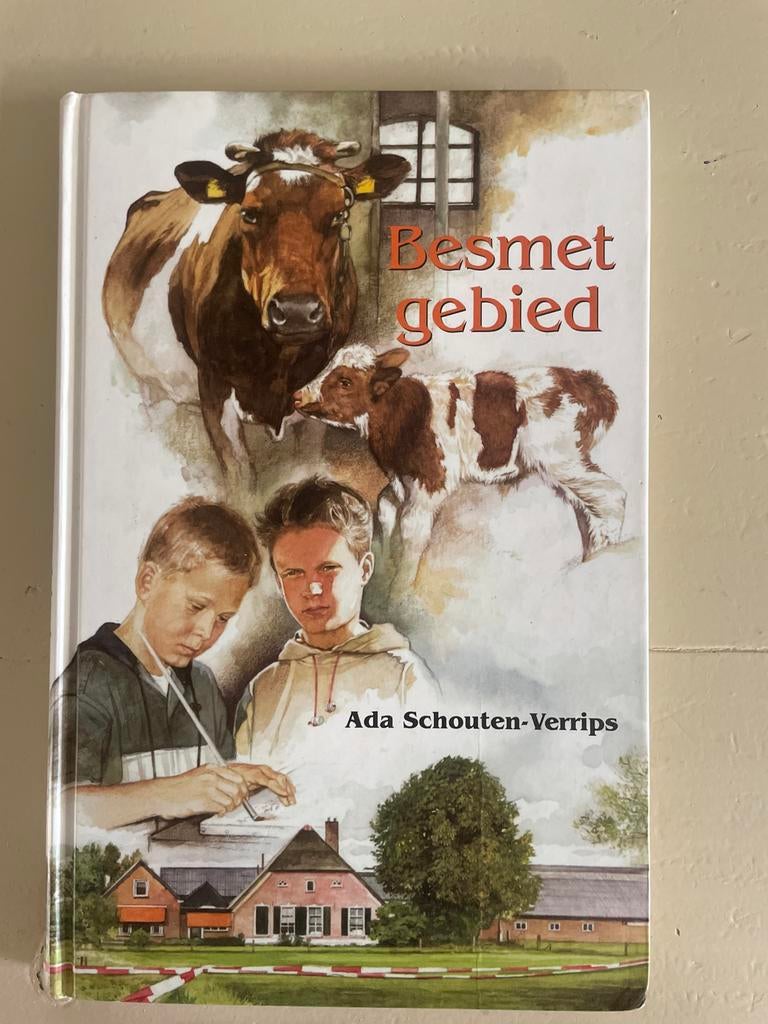 Besmet gebied - Ada Schouten-Verrips, Boeken, Kinderboeken | Jeugd | onder 10 jaar, Ophalen of Verzenden, Gelezen, Fictie algemeen