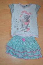 92 set, Kinderen en Baby's, Kinderkleding | Maat 92, Verzenden, Zo goed als nieuw, Meisje, Jurk of Rok