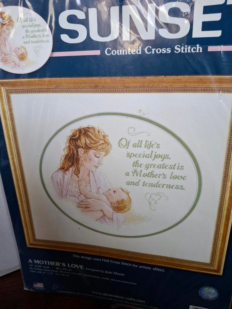 A mother s love, Ophalen of Verzenden, Nieuw, Borduurpakket