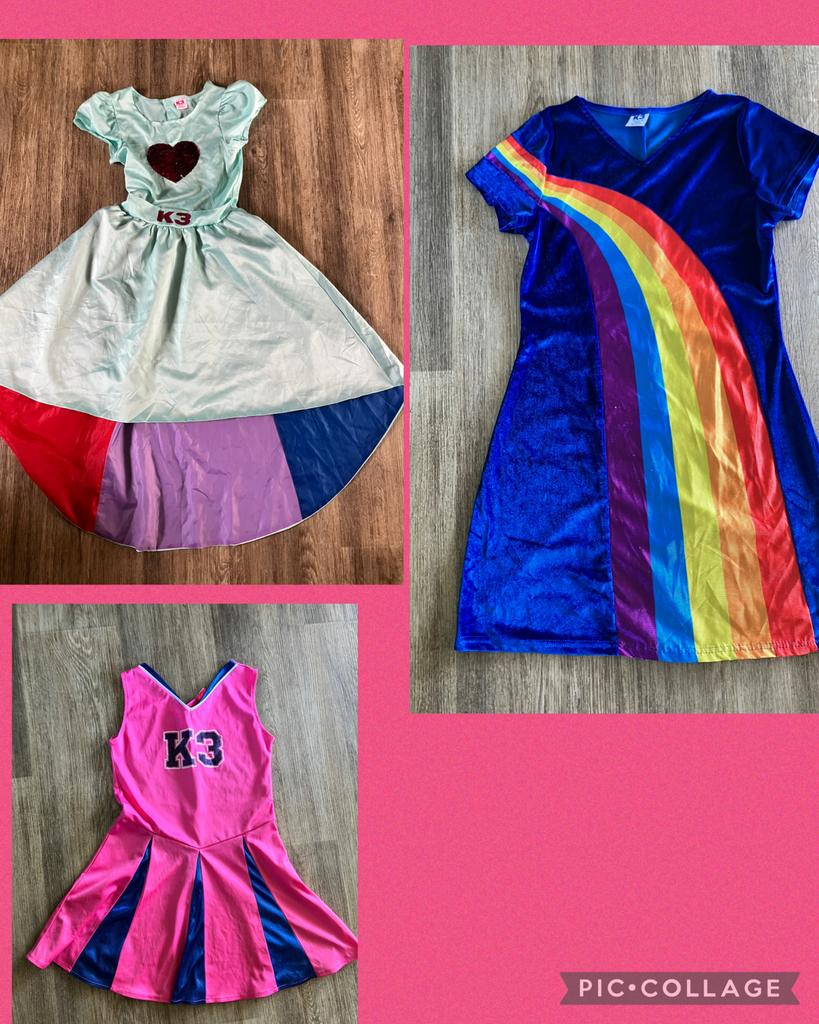 K3 jurkjes drie keer! 8-10 jaar hele goede staat, Ophalen of Verzenden, Gebruikt, Meisje