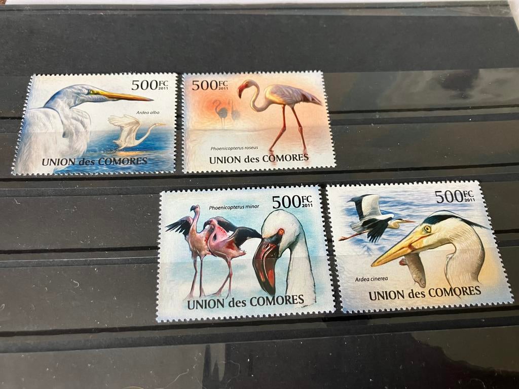 Postzegels Comoren, Ophalen of Verzenden, Denemarken