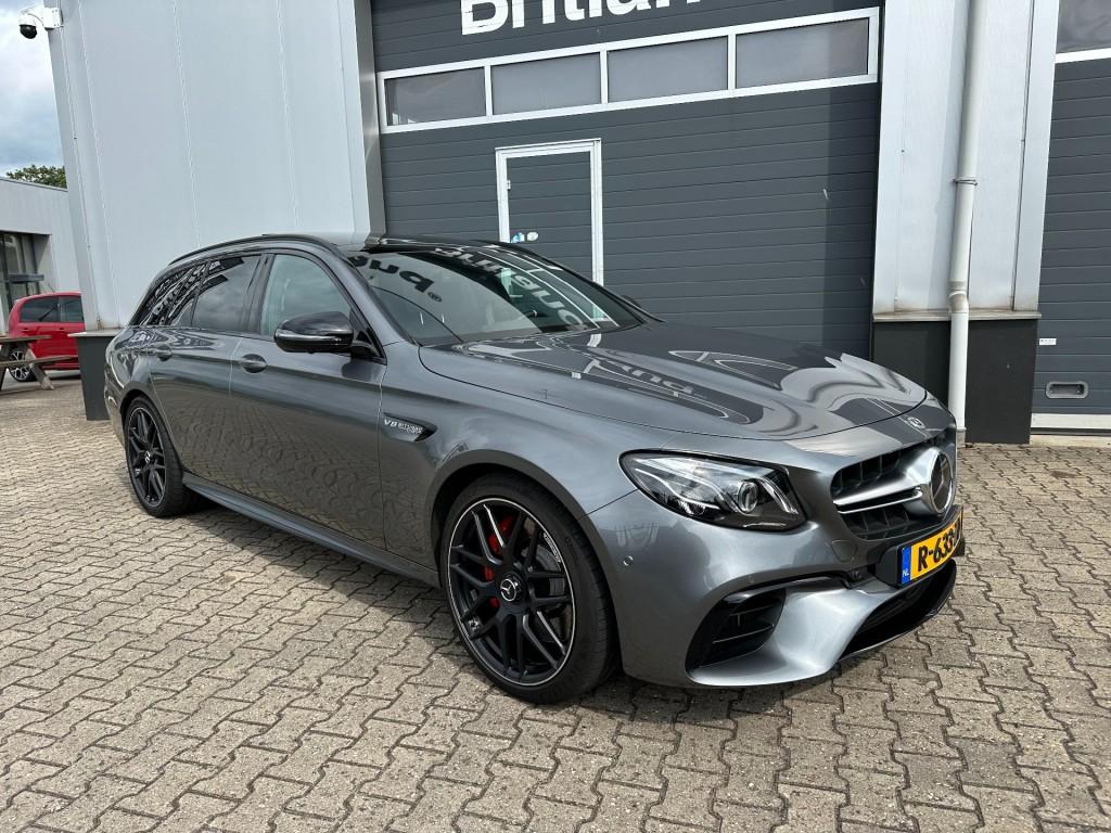 Mercedes-benz E-KLASSE 63 S AMG 612PK 4matic bj2018 *BTW *Pa, Auto's, Mercedes-Benz, Automaat, Gebruikt, 138 €/maand, Leder