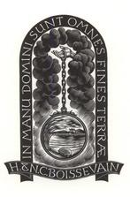 0186 Ex Libris Nederland : Nico Bulder, 1940, Verzenden