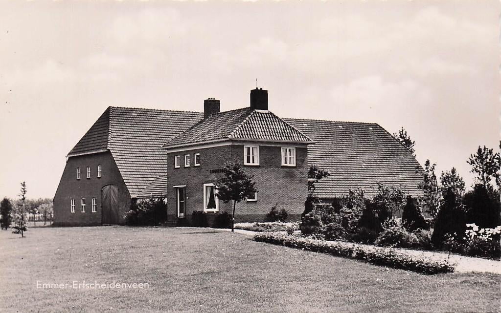 Eemmer-Erfscheidenveen Boerderij (uitg. 1962), Ophalen of Verzenden, 1960 tot 1980, Ongelopen, Drenthe