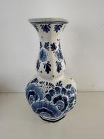 Prachtige Delfts Blauwe Vaas - Handgeschilderd, Antiek en Kunst, Ophalen of Verzenden