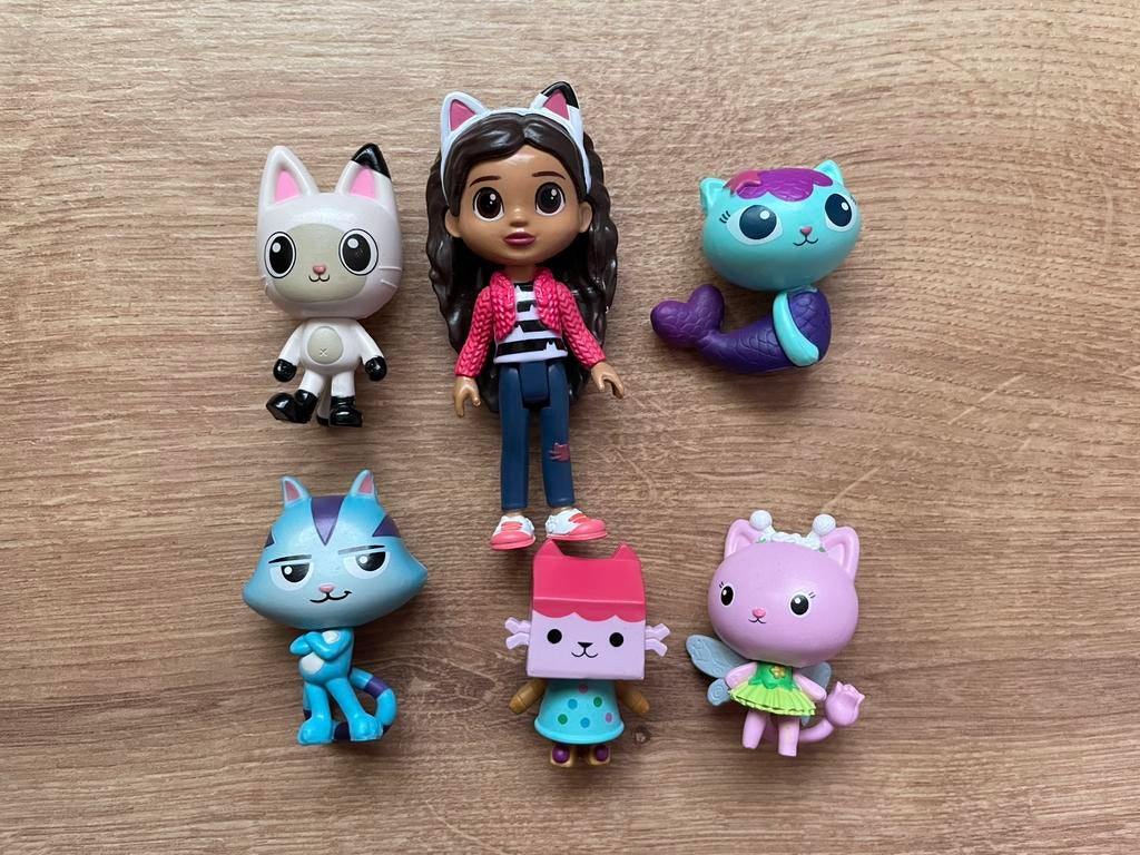 Setje gabby’s poppenhuis figuurtjes, Verzamelen, Ophalen, Zo goed als nieuw