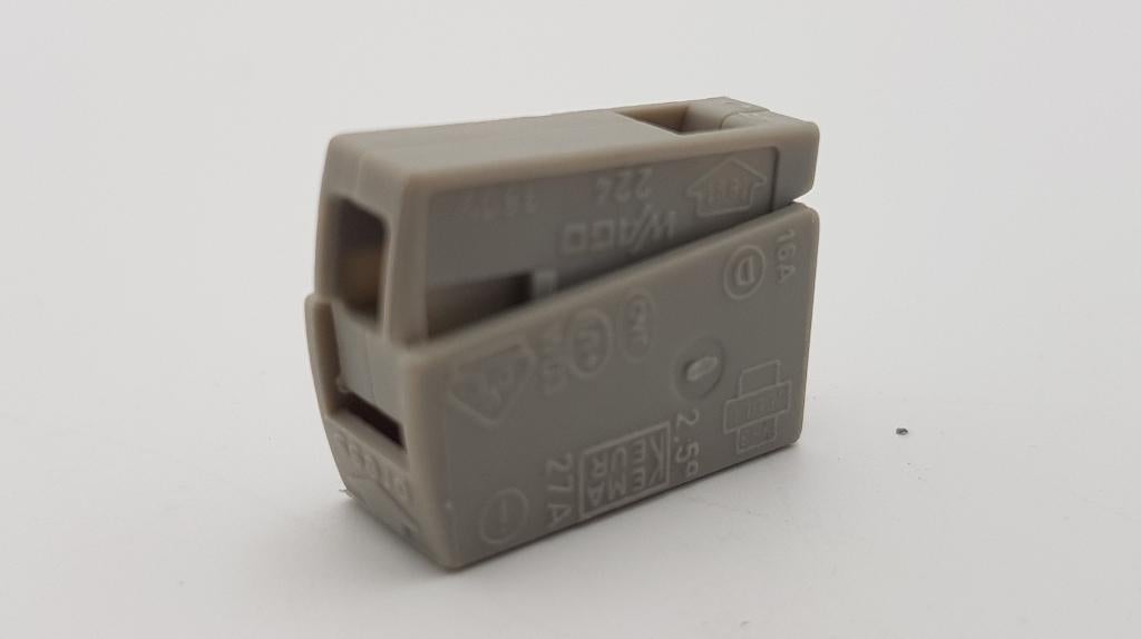 Wago kroonklem lasklem 224 set van 89 stuks (1x), Gebruikt, Onbekend, WAGO, Ophalen of Verzenden