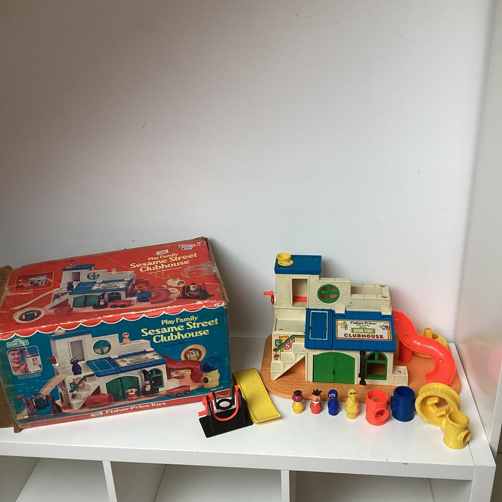 Fisher price vintage, Ophalen of Verzenden, Gebruikt, Speelset