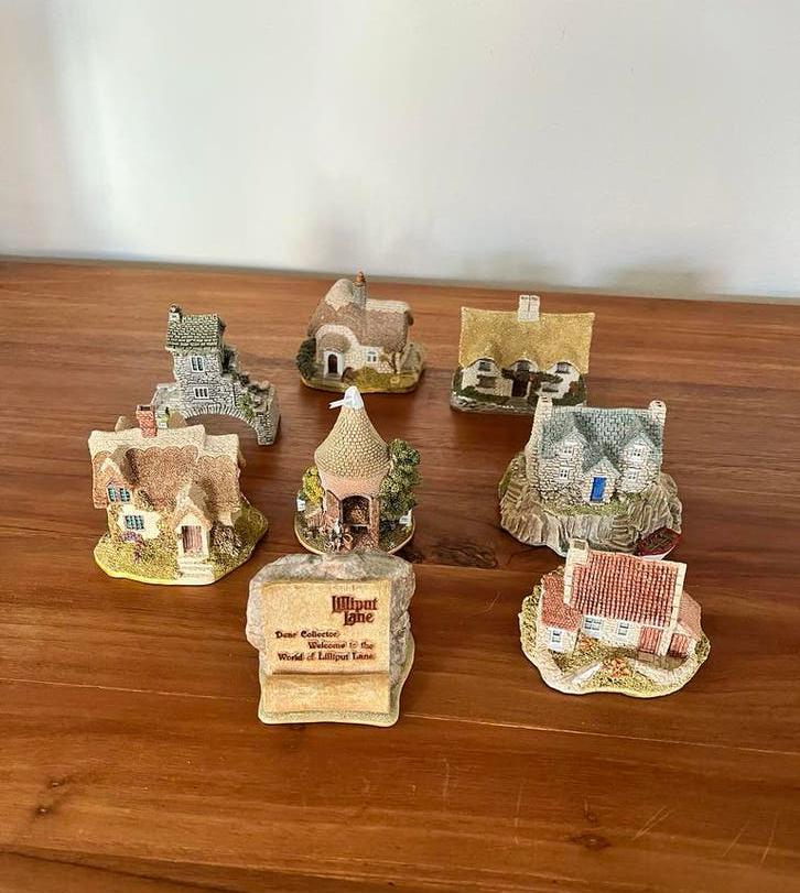Lilliput Lane huisjes 7x, Ophalen of Verzenden, Zo goed als nieuw, Overige typen
