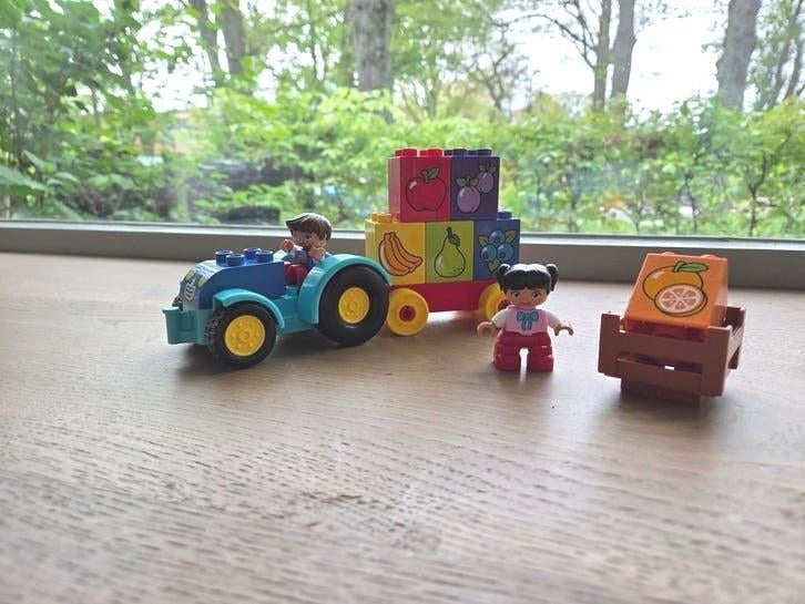 Duplo Mijn eerste tractor set 10615 - compleet, Ophalen of Verzenden, Zo goed als nieuw, Compleet, Duplo