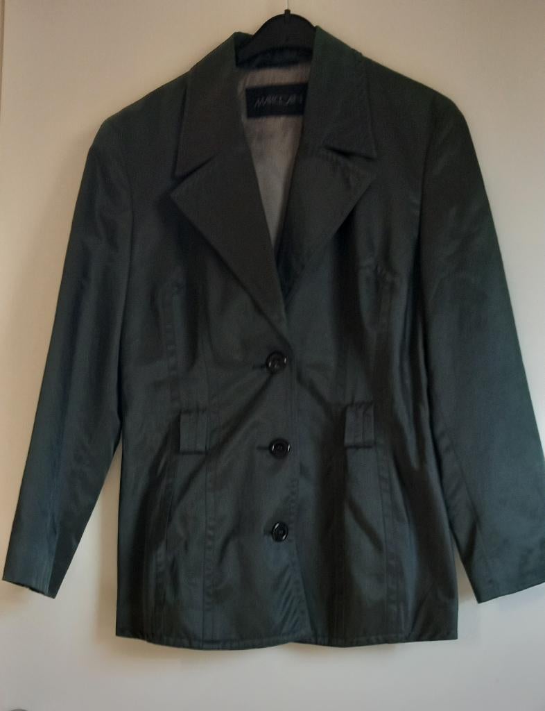 Vintage getailleerde cabanjack, blazer, lichte trenchcoat, Kleding | Dames, Jassen | Zomer, Maat 38/40 (M), Marc Cain, Ophalen of Verzenden