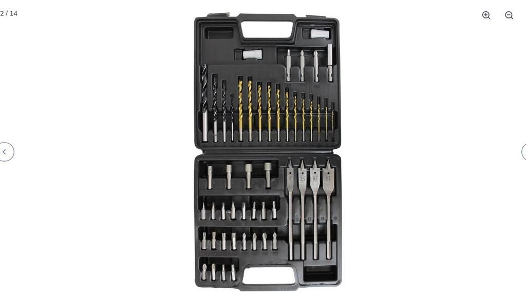 Boren en bitjes set nieuw €10., Doe-het-zelf en Verbouw, Gereedschap | Handgereedschap, Ophalen of Verzenden, Nieuw