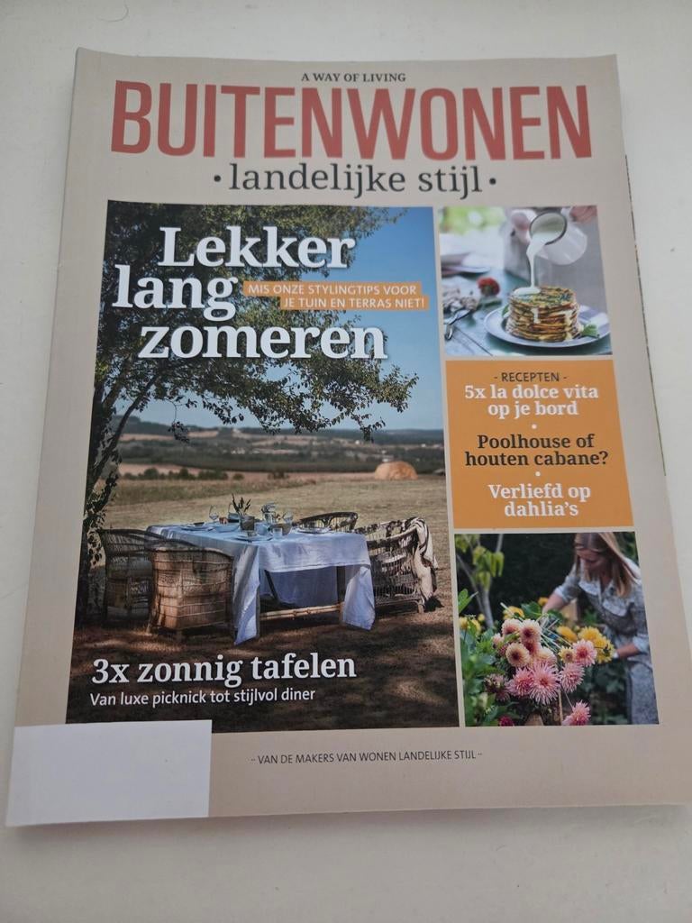 Buitenwonen Landelijke Stijl tijdschriften, Ophalen of Verzenden, Gelezen, Overige typen
