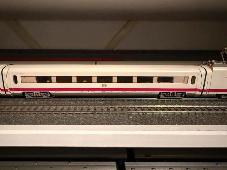 Marklin ICE 3371/4171 (2x)/trafo/aansluitrails, Hobby en Vrije tijd, Modeltreinen | H0, Gebruikt, Treinset, Wisselstroom, Märklin