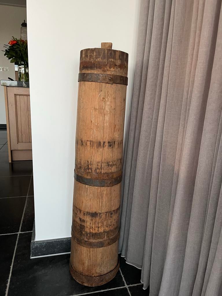 Oude Brocante Houten Karnton, Ophalen of Verzenden