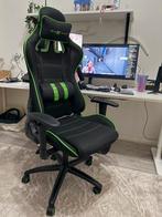 Gaming Stoel Groen, Ophalen of Verzenden, Zo goed als nieuw, Gaming bureaustoel, Bureaustoel