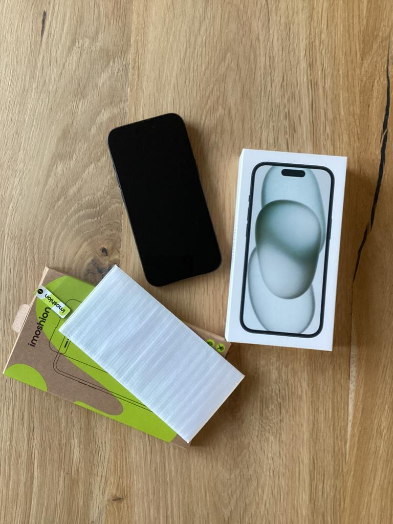 Iphone 15 128GB zwart, Telecommunicatie, Mobiele telefoons | Apple iPhone, Ophalen, 128 GB, IPhone 15, Zwart