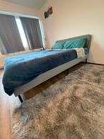 Bed and mattress - Ikea, Huis en Inrichting, Ophalen, Tweepersoons, 140 cm, Zo goed als nieuw
