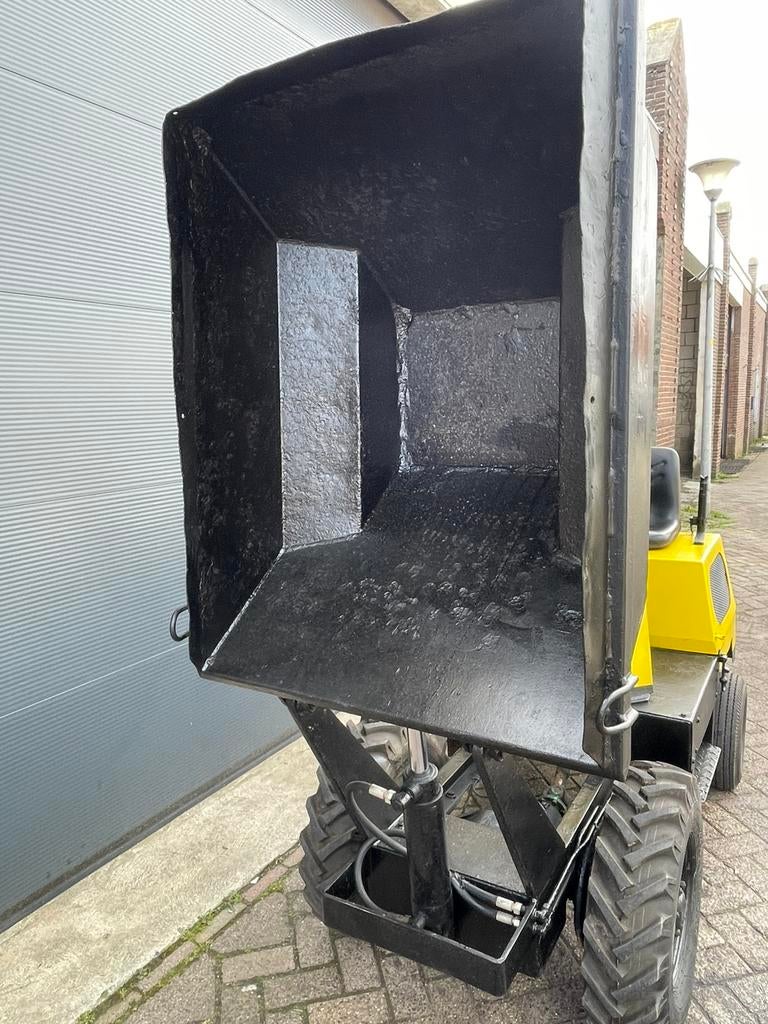 Gronddumper - Goed werkend, nieuwe banden, hoogkipper, Ophalen