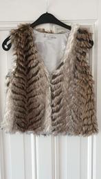 Yaya fake fur gilet 38, Kleding | Dames, Bodywarmers, Maat 38/40 (M), Beige, Nieuw, Ophalen of Verzenden