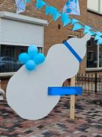 MOOI GROOT GEBOORTE BORD, Ophalen of Verzenden, Zo goed als nieuw