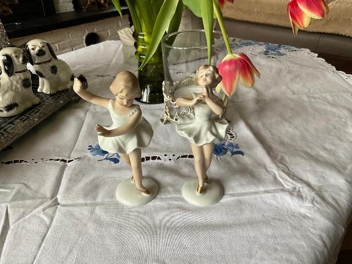 Wallendorf Porselein Ballerina’s, Antiek en Kunst, Antiek | Porselein, Ophalen of Verzenden