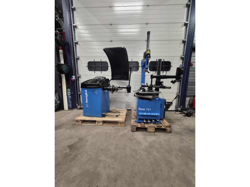 Ravaglioli banden demonteer & balanceer apparaat 2019, Niet ingevuld, Gebruikt, Niet ingevuld, Ophalen of Verzenden