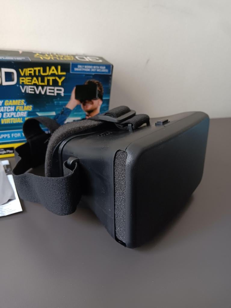 3D Virtual Reality Viewer VR bril voor smartphone, Spelcomputers en Games, Ophalen of Verzenden, Gebruikt, VR-bril, Telefoon