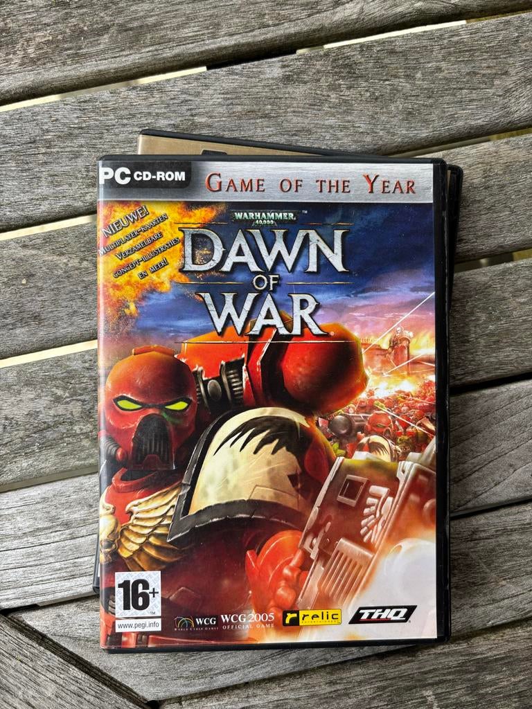 Dawn of War & Dawn of War Dark Crusade PC Spellen, Spelcomputers en Games, Games | Pc, Online, Gebruikt, 1 speler, Ophalen of Verzenden