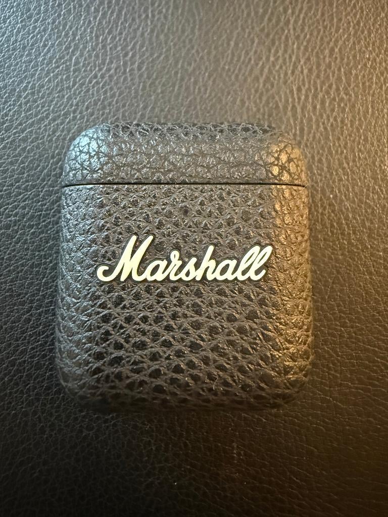 Original MARSHALL Minor IV charging case, Telecommunicatie, Gebruikt, Zwart, Overige merken, Ophalen of Verzenden