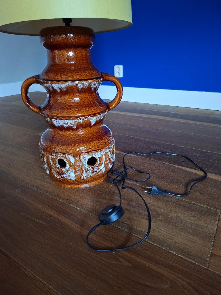 West Germany vloerlamp met kap, Verzamelen, Ophalen, Huis en Inrichting