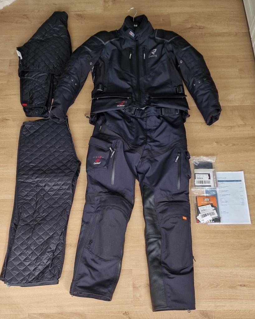 Prachtig Rukka Exegal motorpak broek en jas, maat 52 ZGAN!, Motoren, Rukka, Ophalen of Verzenden, Tweedehands, Heren