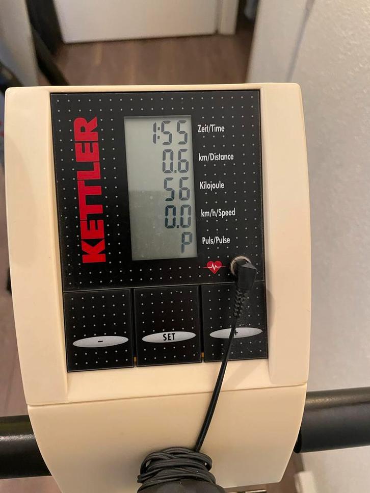 Hometrainer Kettler Carat, Sport en Fitness, Fitnessapparatuur, Gebruikt, Hometrainer, Benen, Metaal, Ophalen