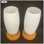 Prijs per 2 Vintage tafellampjes Lampjes Bedlampjes, Vintage, Ophalen of Verzenden, Nb, Nb