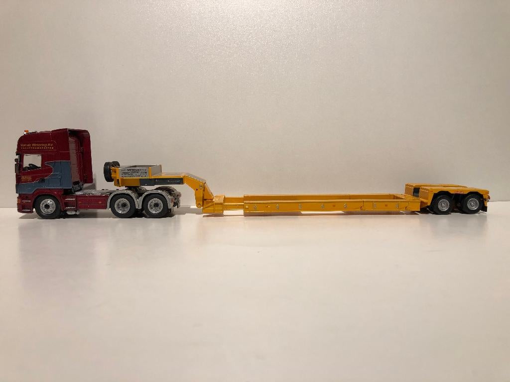 Scania R 6x2 vd.Wetering Nooteboom 2-Axle Pendel-X Lowloader, Hobby en Vrije tijd, Modelauto's | 1:50, Ophalen of Verzenden, Zo goed als nieuw