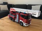 Bruder Scania Brandweerwagen met licht en geluid, Ophalen, Zo goed als nieuw