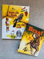 Boeken van Rien Poortvliet: Van de Hak op de Tak & Braaf, Ophalen of Verzenden, Zo goed als nieuw