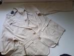 MYRNA pracht beige- ecru jasje blazer, maat XXL - 42 44, Verzenden, Beige, Maat 42/44 (L), Zo goed als nieuw