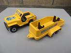 Matchbox Jeep Willys met trailer GLIDING CLUB, Ophalen of Verzenden, Gebruikt, Auto